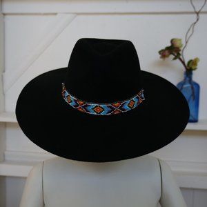 Black Scala Fedora | Southwestern Band